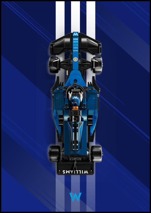 Speed Chamipion Williams Racing FW46 F1 Top Speed Edition fali képkeret