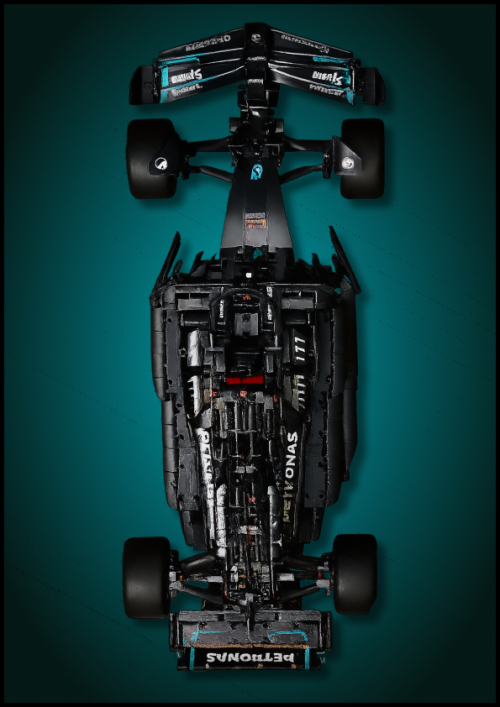 Fali kijelző a LEGO® Technic Mercedes-AMG F1 W14 E Performance számára "Standard Edition"